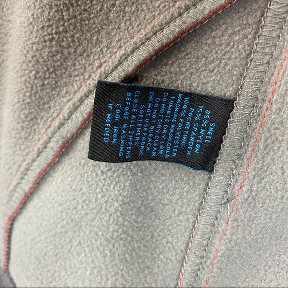 EMS Soft Shell orange fleece jacket size XS - Picture 7 of 7